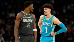 Anthony Edwards rompe el silencio sobre compartir pista con LaMelo Ball: "Celebraremos los altos y los bajos"