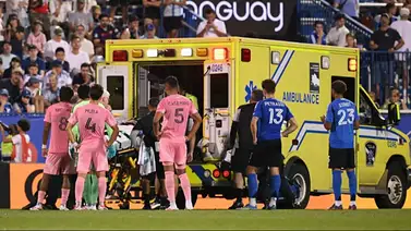 Inter Miami en alarma: Jugador es sacado de emergencia en ambulancia Inter Miami en alarma: Jugador es sacado de emergencia en ambulancia
