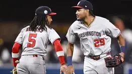 Juventud e historia en Washington: CJ Abrams y James Wood logran un récord nunca antes visto en Las Mayores