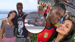 Las fotos filtradas en Ibiza que sepultaron el amor de Nico Williams y su novia