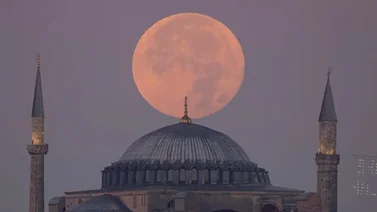 La "Luna de esturión" deslumbró al mundo (+ Imágenes)