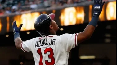 MLB: ¡En la mira! Así le batea Ronald Acuña Jr. a los Cachorros de Chicago (+Estadísticas)