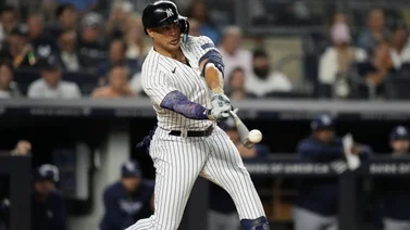 MLB: Giancarlo Stanton le pega temprano a los Astros con infernal jonrón (+Video)