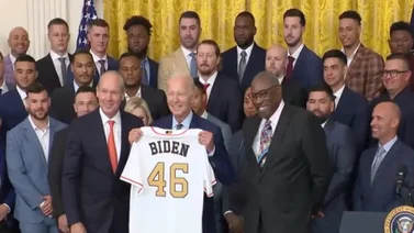 MLB: José Altuve y los Astros de Houston visitaron la Casa Blanca (+Video)