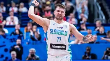 Luka Doncic comienza a lucir con Eslovenia antes del inicio del Mundial de Baloncesto Luka Doncic comienza a lucir con Eslovenia antes del inicio del Mundial de Baloncesto