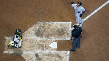 MLB: Con este cuadrangular Elías Díaz iguala una marca personal en Grandes Ligas (+Video)