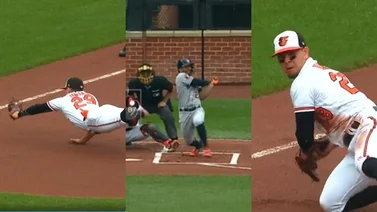 MLB: Así el mexicano Ramón Urías le robó un hit a José Altuve (+Video)