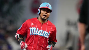 MLB: Luis Arráez muestra todo su poder con este cuadrangular (+Video)