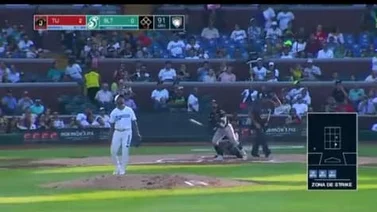 ¡La Locuraaa! Vea el primer jonrón de José Rondón en los playoffs de la Liga Mexicana (+video)