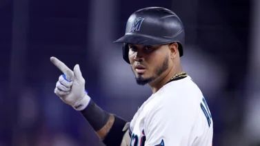MLB: Mira como Luis Arráez se viste de héroe en el triunfo de Miami vs Yankees (+Video)