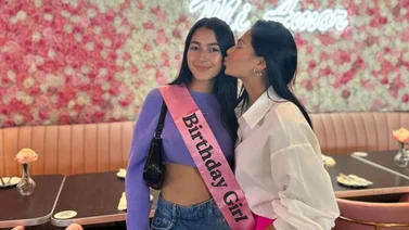 Antonella, hija de los actores Juliet Lima y Jonathan Montenegro celebra sus 19 años en el restaurante de Natti Natasha 
