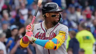 Acuña Jr. conectó su cuadrangular 27 de la campaña / Foto: AP Acuña Jr. conectó su cuadrangular 27 de la campaña / Foto: AP