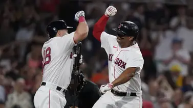 MLB: ¡Descomunal! Rafael Devers la envió al segundo piso MLB: ¡Descomunal! Rafael Devers la envió al segundo piso