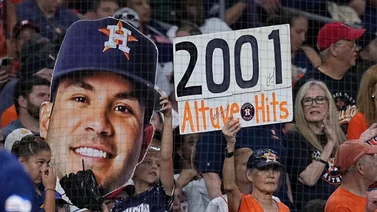 Altuve sumó el hit 2.000 de su carrera / Foto: AP