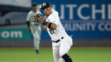 MiLB: Oswald Peraza se luce a la defensiva en las ligas menores de los Yankees (+Video)