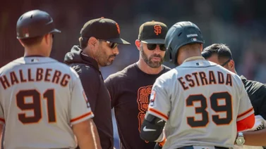 MLB: Thairo Estrada fuera del line up de los Gigantes ante los Filis