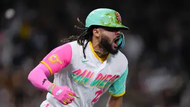 Fernando Tatis Jr. sigue sumando récords a su nombre / Foto: AP Fernando Tatis Jr. sigue sumando récords a su nombre / Foto: AP