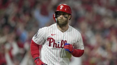 MLB: Un Bryce Harper poderoso le da la ventaja a los Filis ante los Gigantes (+Video)