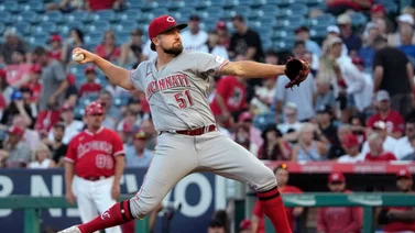 Ashcraft ponchó 10 ante los Angels. / Foto: AP