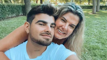 Inés María Calero presume el talento de su nieto Luka y su hijo Jonathan Moly (+Video)