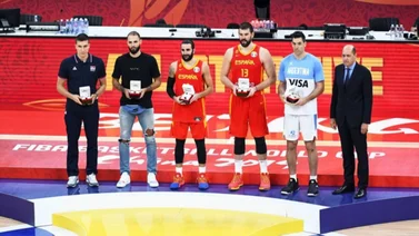 ¿Qué jugadores han ganado el premio MVP en las últimas cinco ediciones del Mundial de Baloncesto?