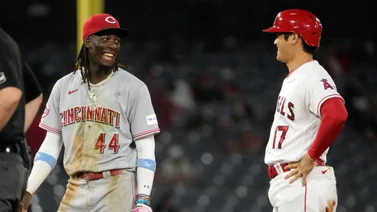 MLB: Esto sucede cuando el novato Elly De La Cruz conoce a Shohei Ohtani (+Video)