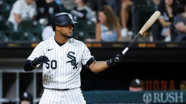 MLB: ¡Contundente! Lenyn Sosa demuestra su fuerza con un bambinazo a la banda contraria (+video)