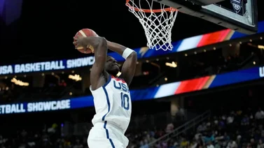 Copa Mundial de Baloncesto: Anthony Edwards y Paolo Banchero imparables ante Nueva Zelanda (+Video)