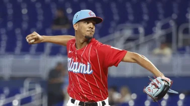 MLB: ¡Novato histórico! Dominicano Eury Pérez es el segundo lanzador más joven en lograr esta marca (+Dato)