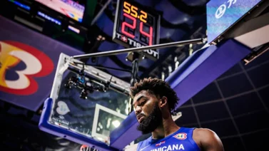 Copa Mundial de Baloncesto: Karl Anthony Towns luce con orgullo la camisa de República Dominicana (+Vídeo)