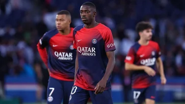 Jugador del PSG insultó al Barcelona mientras conversaba con Mbappé y Dembélé (+Video)