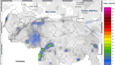 INAMEH: Intensa radiación solar produce lluvias en el territorio nacional 