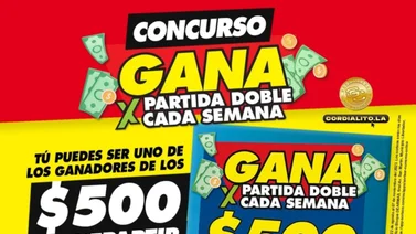 GANA POR PARTIDA DOBLE CADA SEMANA