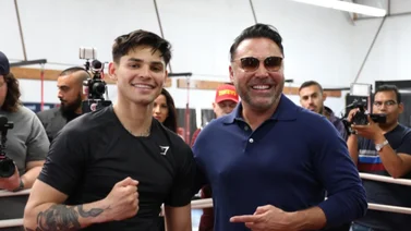 Óscar de la Hoya reacciona con burlas tras posible firma de Ryan García con nuevo promotor