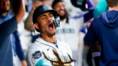 Julio Rodríguez subió sus números en agosto / Foto: AP Julio Rodríguez subió sus números en agosto / Foto: AP