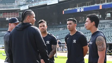 MLB: Oswaldo Cabrera conoce a unos de sus “héroes” Miguel Cabrera