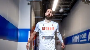 Copa Mundial de Baloncesto: ¡Ilegal! Tornike Shengelia consigue un volcadón ante Venezuela Copa Mundial de Baloncesto: ¡Ilegal! Tornike Shengelia consigue un volcadón ante Venezuela