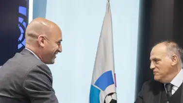 Javier Tebas ataca nuevamente a Rubiales Javier Tebas ataca nuevamente a Rubiales