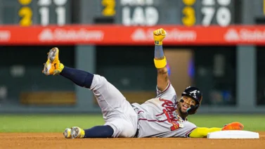 MLB: ¡De cero a sesenta y uno! Las bases robadas de Ronald Acuña (+Video)