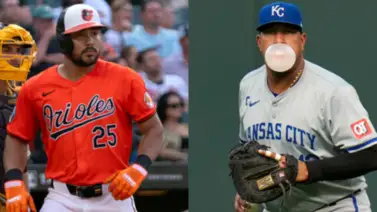 MLB: Anthony Santander y Salvador Pérez pelean mano a mano en esta estadística (+Video) MLB: Anthony Santander y Salvador Pérez pelean mano a mano en esta estadística (+Video)