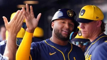 MLB: Jackson Chourio mató la liga en julio y apunta a este importante premio (+video)