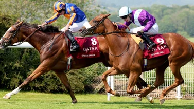 El mejor jockey y el mejor entrenador del mundo ganan en dupla Grado 1 con hija de Justify