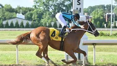 Jockey venezolano gana este miércoles y está entre los mejores del meeting en Estados Unidos Jockey venezolano gana este miércoles y está entre los mejores del meeting en Estados Unidos