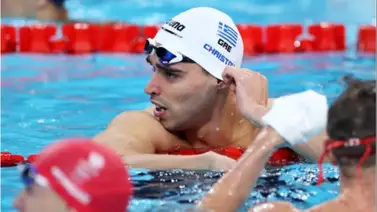 Apostolos Christou gana la primera medalla de Grecia en la piscina desde 1896 Apostolos Christou gana la primera medalla de Grecia en la piscina desde 1896