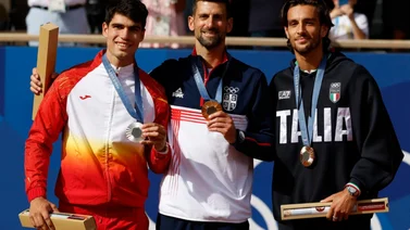 Novak Djokovic le dedica estas palabras a Carlos Alcaraz tras conseguir el Oro Olímpico 