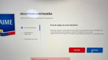  Cómo recuperar tu contraseña en el SAIME paso a paso