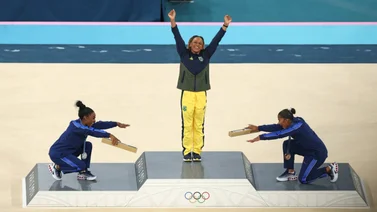 Juegos Olímpicos: Rebeca Andrade, la brasileña que le quitó el oro a Simone Biles