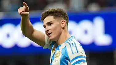 Así dio la bienvenida Griezmann a Julián Álvarez como refuerzo del Atlético de Madrid Así dio la bienvenida Griezmann a Julián Álvarez como refuerzo del Atlético de Madrid