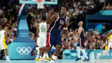 Juegos Olímpicos: Anthony Edwards se consolida como el mejor anotador del Dream Team