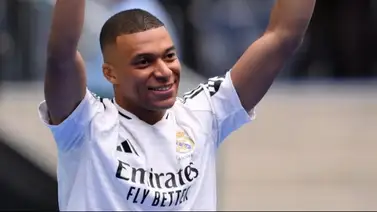 Kylian Mbappé saltará al campo por primera vez con el Real Madrid Kylian Mbappé saltará al campo por primera vez con el Real Madrid